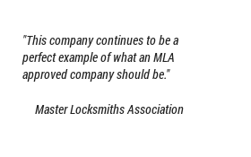 Stock Locksmith Testimonail 1